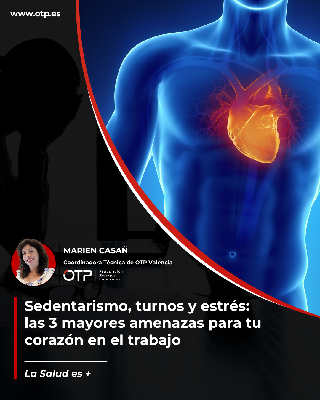 Sedentarismo, turnos y estrés: las 3  mayores amenazas para tu corazón en el trabajo